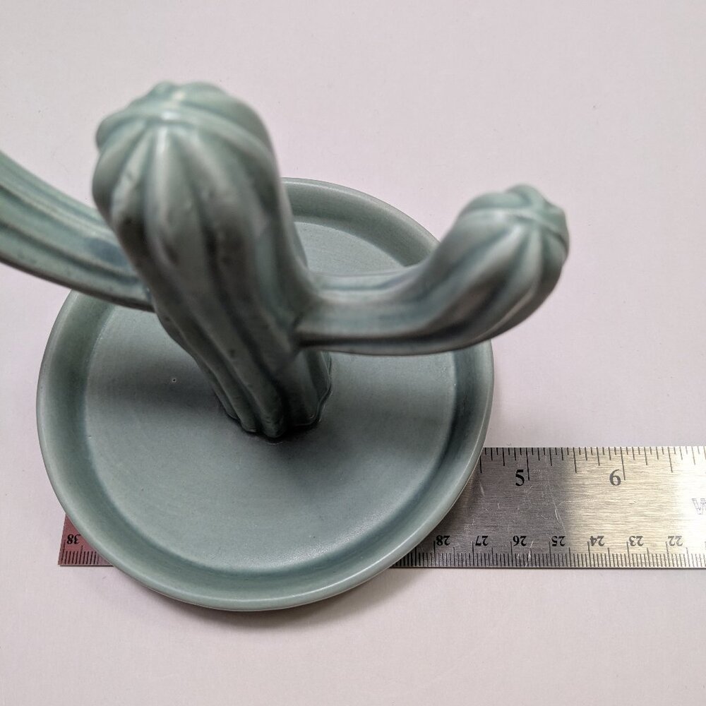 Cactus Ceramic Jewelry Dish Holder Display Green Home Decor Plant Lover Desert - Picture 12 of 12